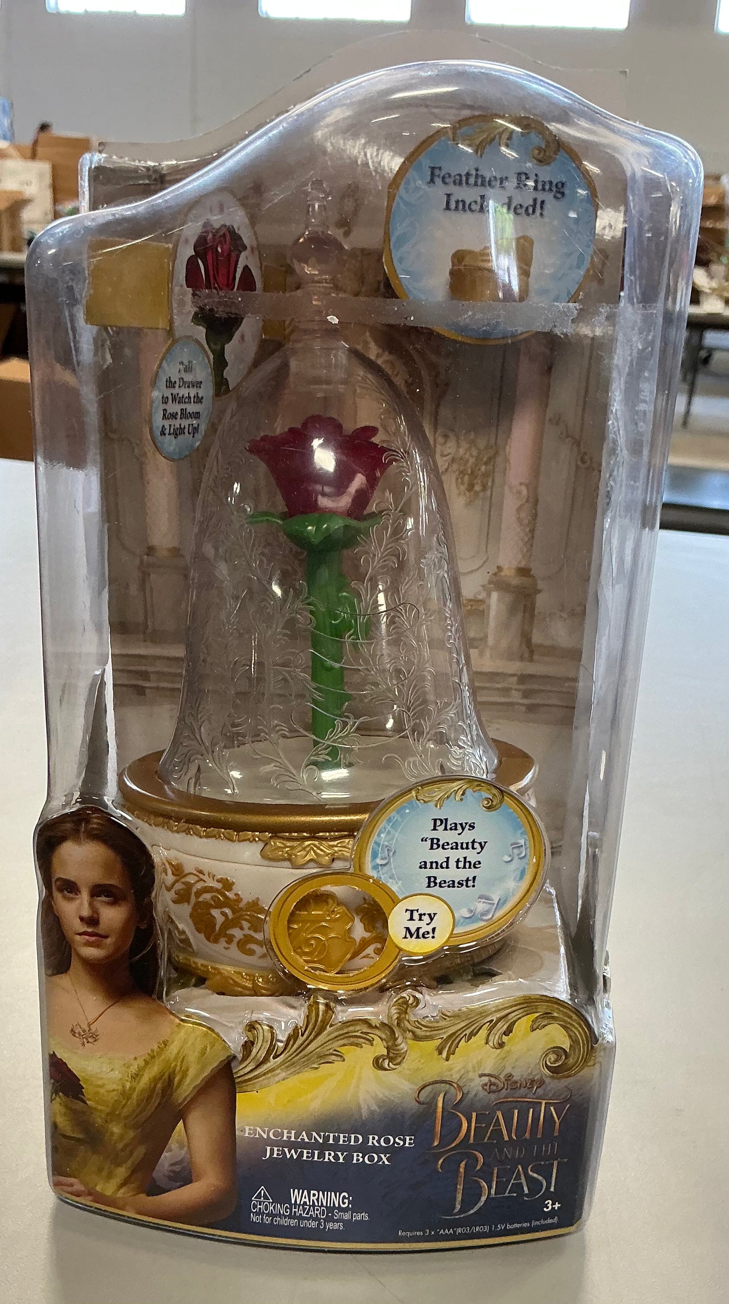 Disney Collection Beauty And The Beast Jewelry Box Jewelry Kit