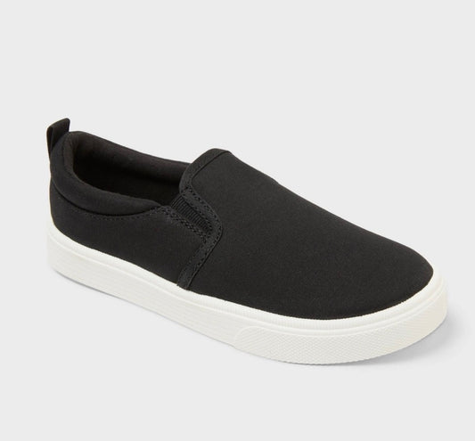 Black Cat & Jack Hollis slip-on sneakers for kids size 13