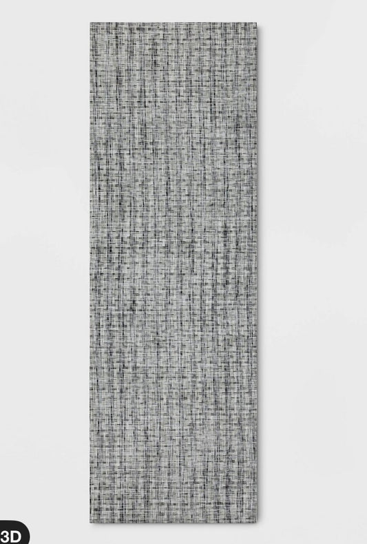 1’8”x5’ flat kitchen runner vinyl woven
