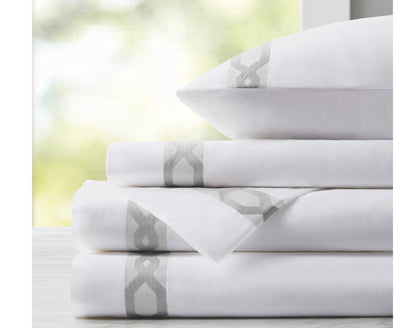 Croscill Signature Hem 300tc Deep Pocket Sheet Set Queen