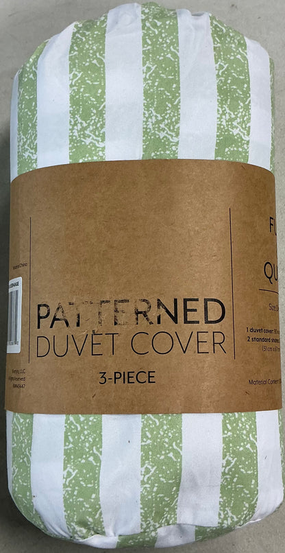 Casual Comfort Premium Ultra Soft 3 Pieces Duvet Cover Set Full/Queen