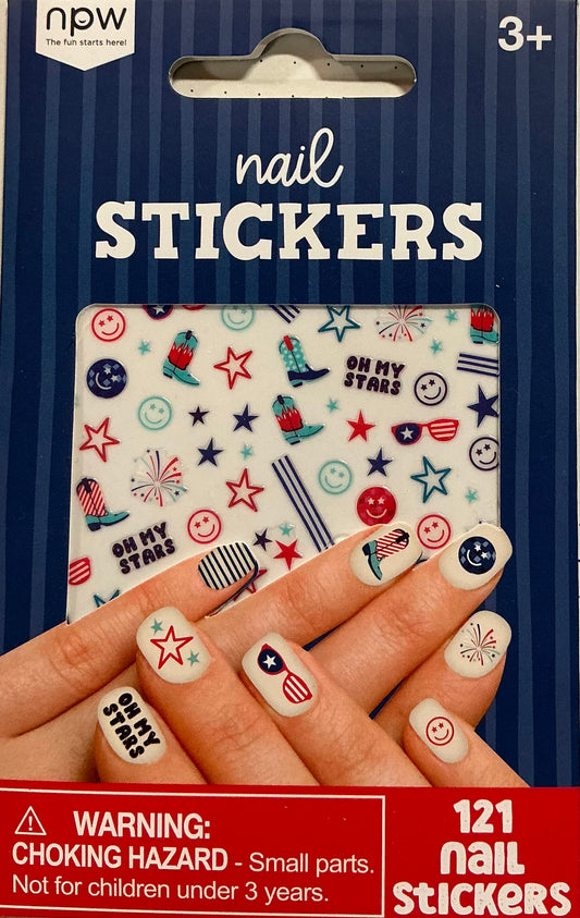 Nail 121 stickers