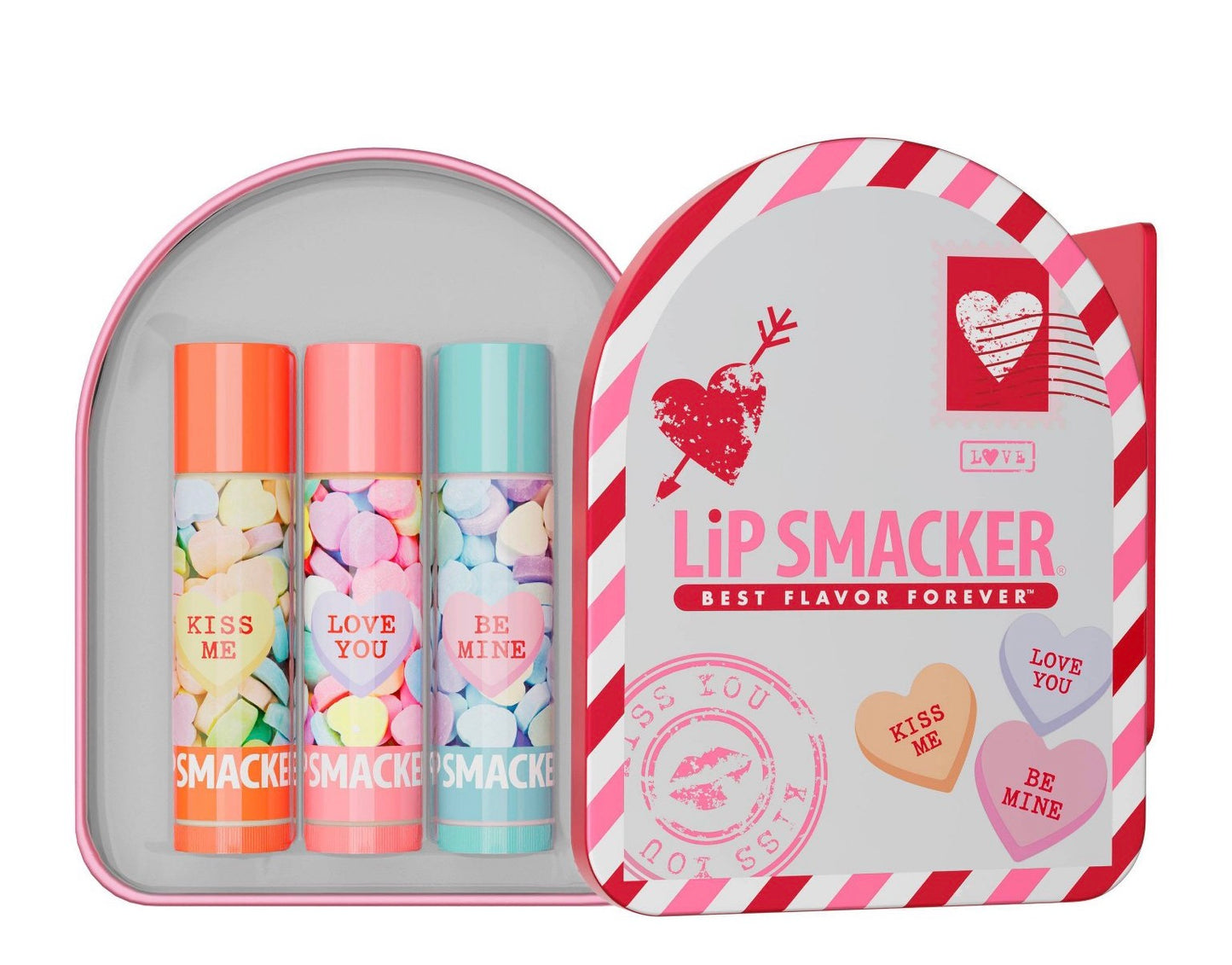 Valentine’s Day with our limited-edition Mailbox Lip Balm Trio