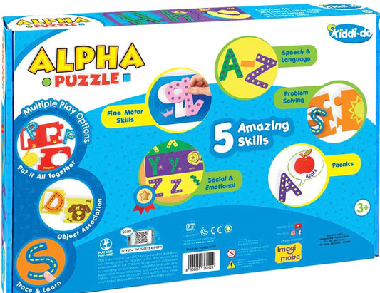 Imagimake alpha puzzle skill building activity sets for young minds