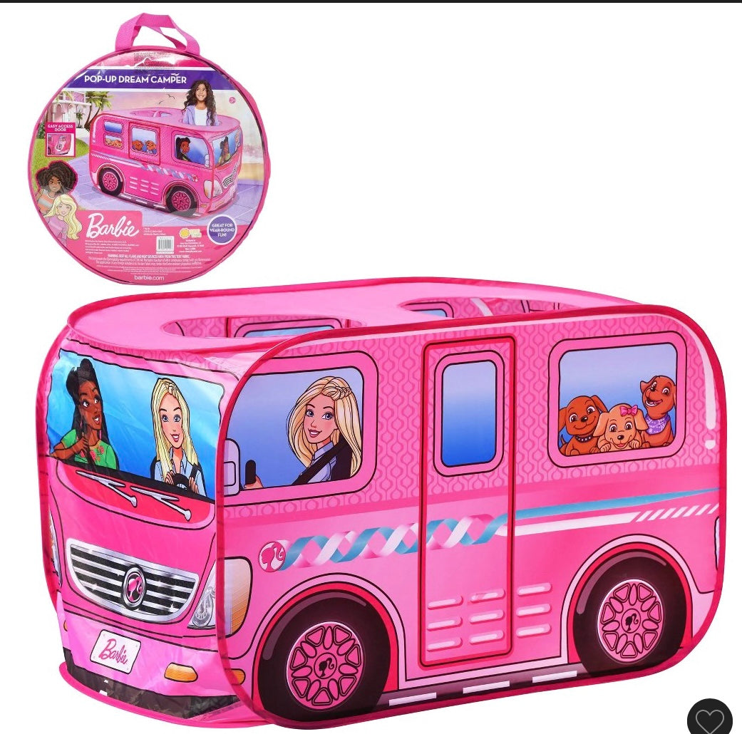 Barbie Dream Camper Pop Up Tent