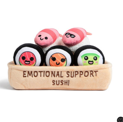 What do you meme? Emotional support pals sushi stuffed animals - SOME COSMETIC FLAWS