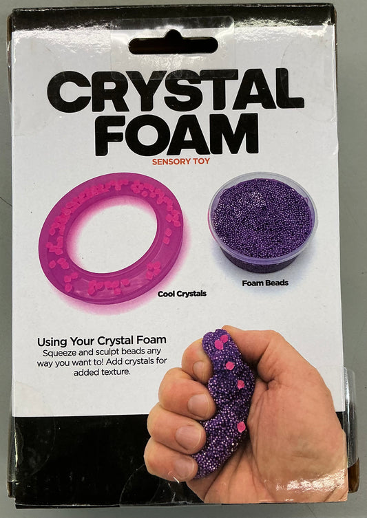 Crystal Foam Sensory Toy in purple