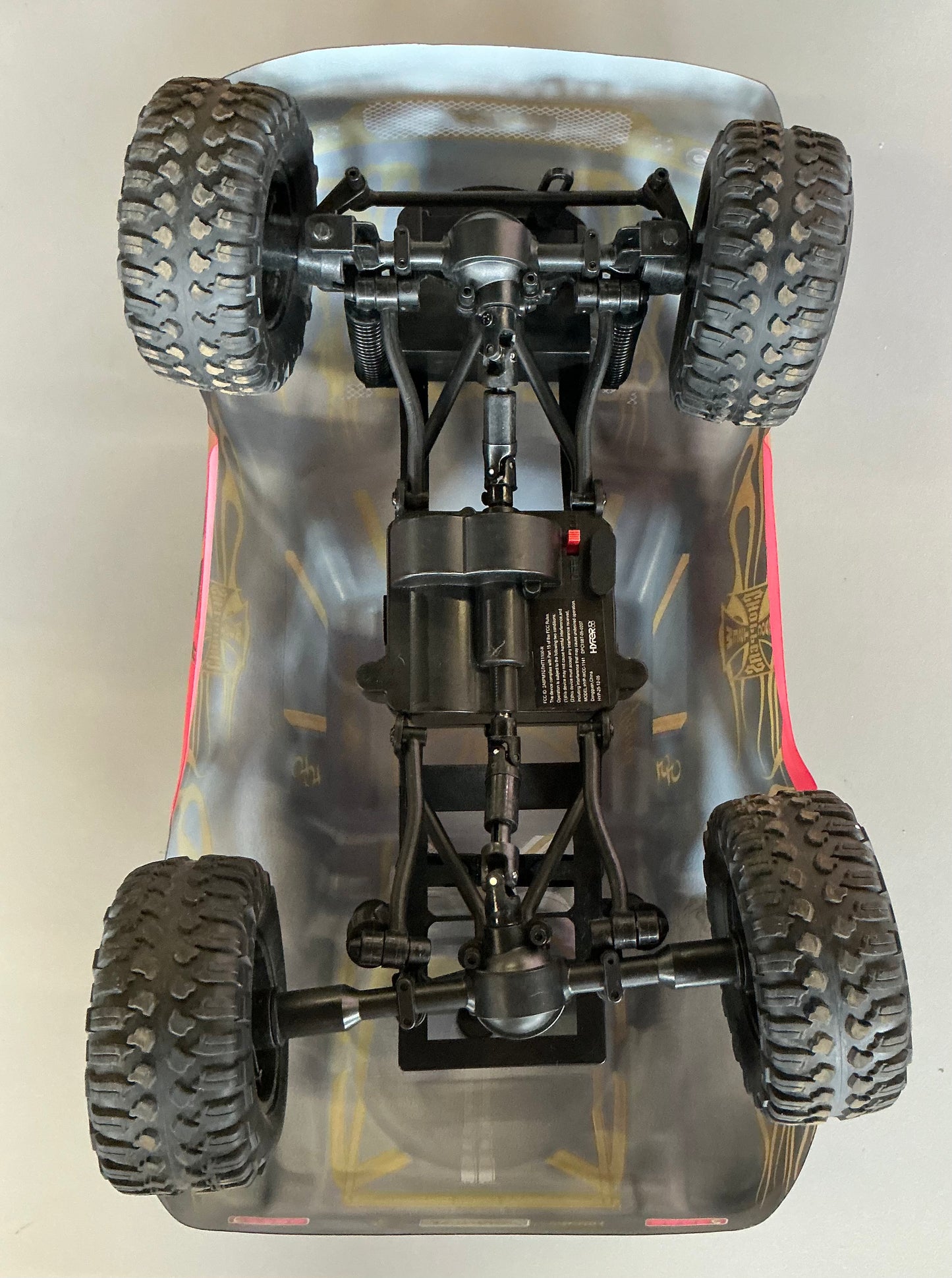 THRIFTY 70 - Hyper West Coast choppers off road racing truck - 1:14 scale - 2.4 GHz - AS IS - USED - NO BOX - MISSING CHARGER - FINAL SALE - NO RETURNS