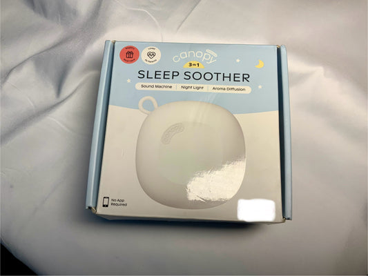 Sleep Soother - 3 in 1 - Sound, Light, Aroma Diffuser Open
