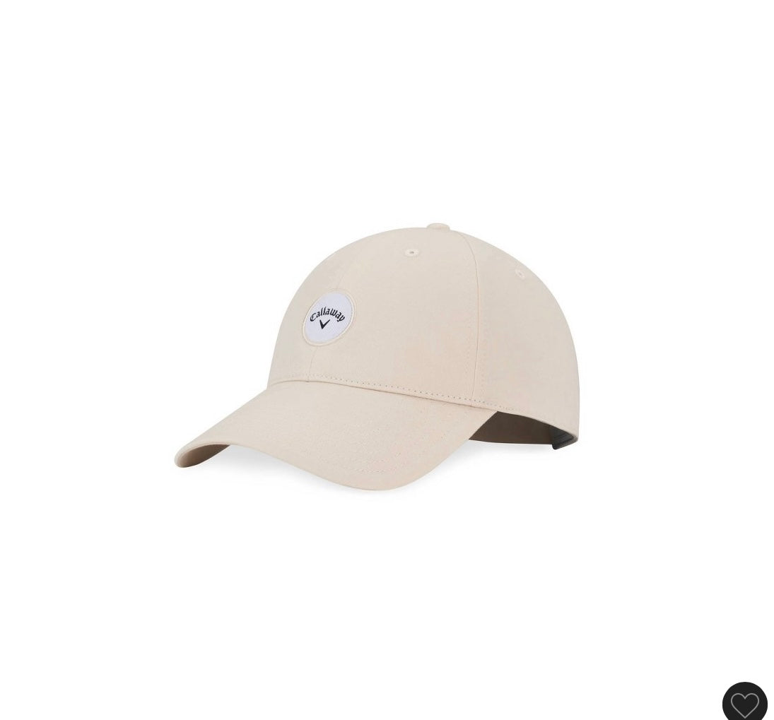 Callaway heritage twill hat - stone