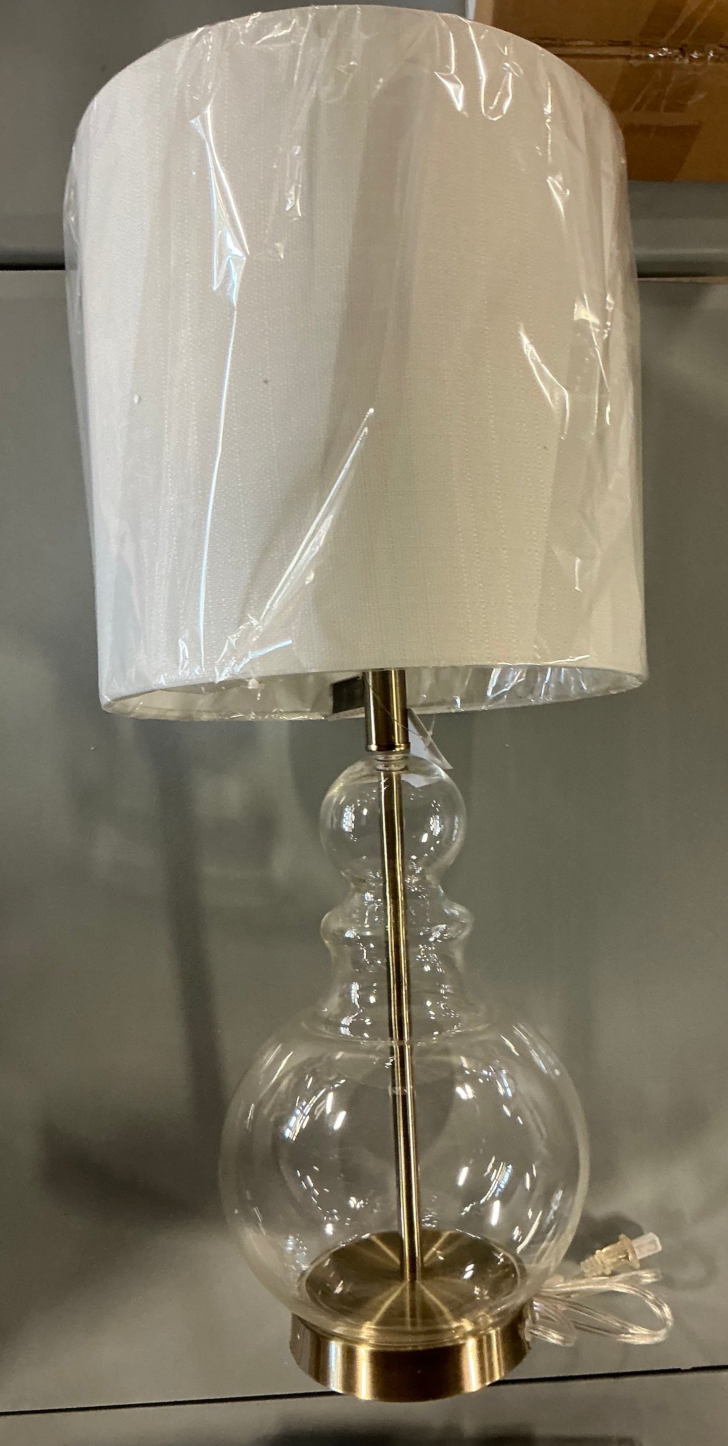 Stylecraft Glass Gourd Table Lamp - Out of Box