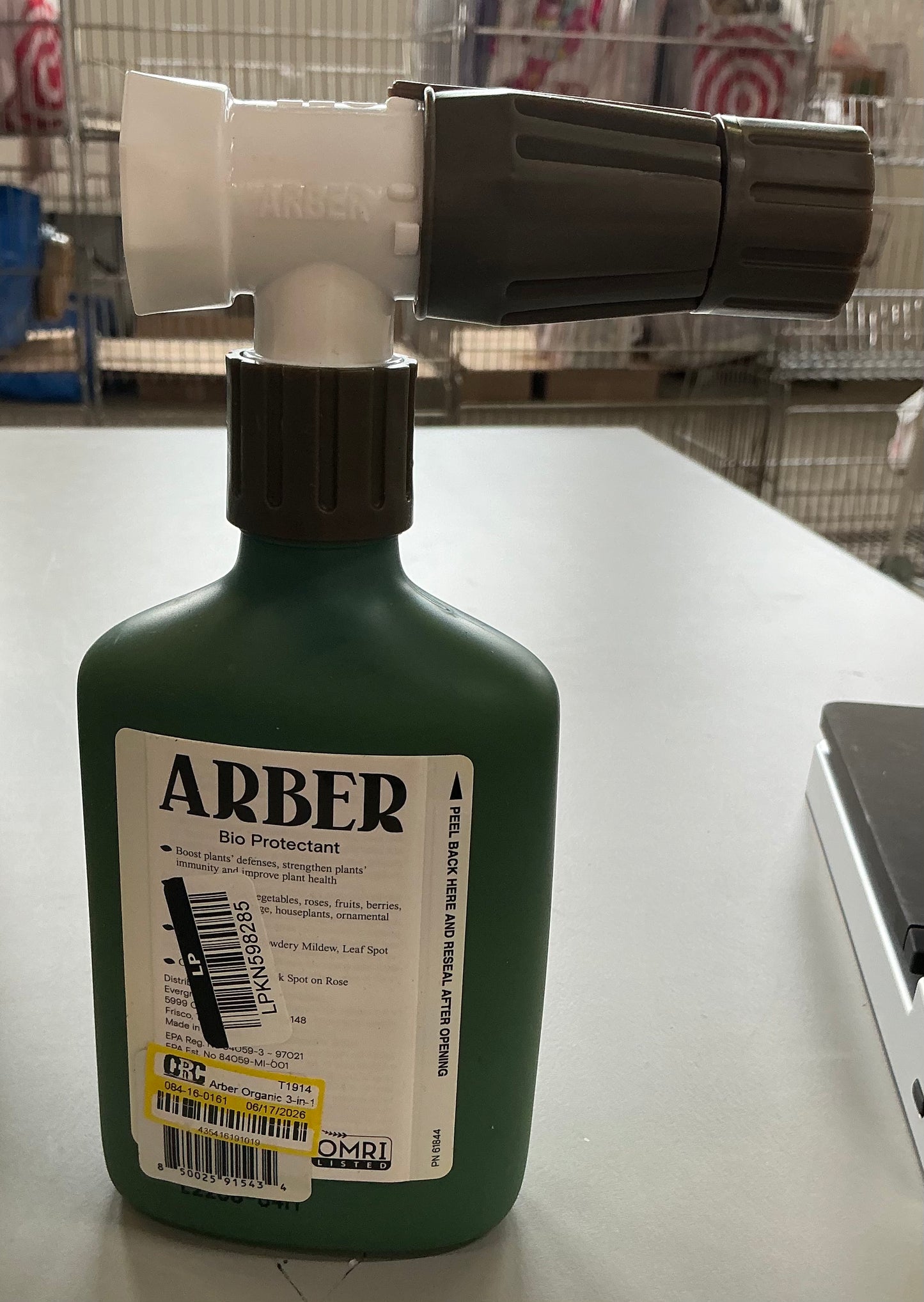 Arber organic 3-in-1 16oz boost for tomato fruit and vegetable ready to spray fertilizer