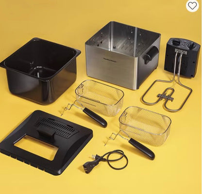 Hamilton Beach® Professional-Style Deep Fryer with 2 Baskets