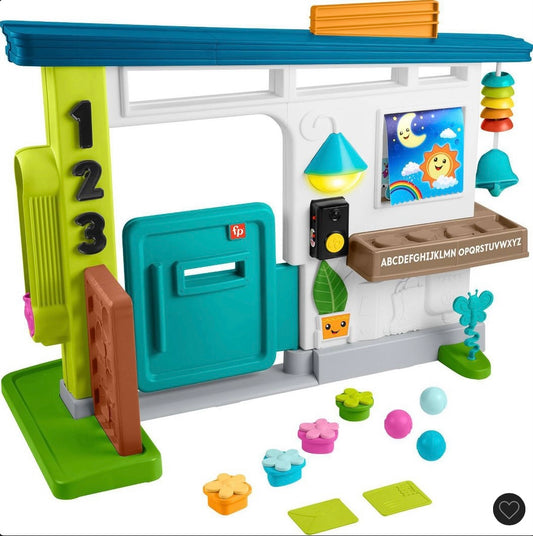 (CLEARANCE) Fisher-Price Laugh & Learn Ultimate Playhouse Baby & Toddler Electronic Learning Toy