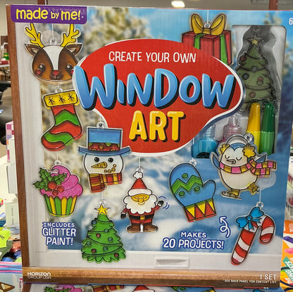 Made By Me Create Your Own Holiday Window Art