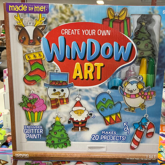 Made By Me Create Your Own Holiday Window Art