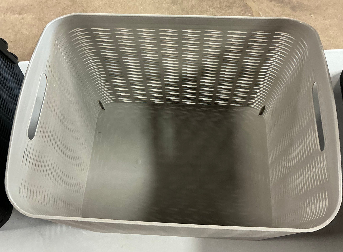 Wave XL curved storage bin 11.3” H x 12.6” x 16.3” - PICK UP ONLY