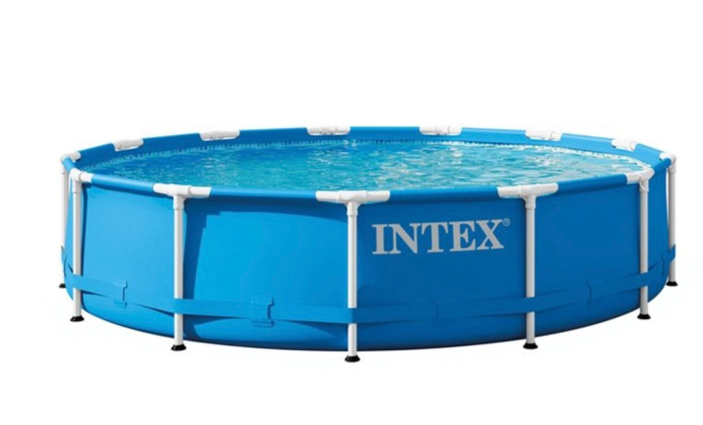 Intex 13' x 33" Metal Frame Above Ground
Pool with Filter Pump