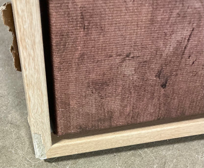 THRIFTY 70 - 36x36” plains framed wall canvases, beige frame - AS IS - DAMAGES - FINAL SALE - NO RETURNS - PICK UP ONLY