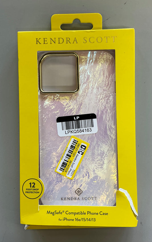 Kendra Scott iPhone 17e/16e/15/14/13 case with MagSafe - pink - OPEN BOX