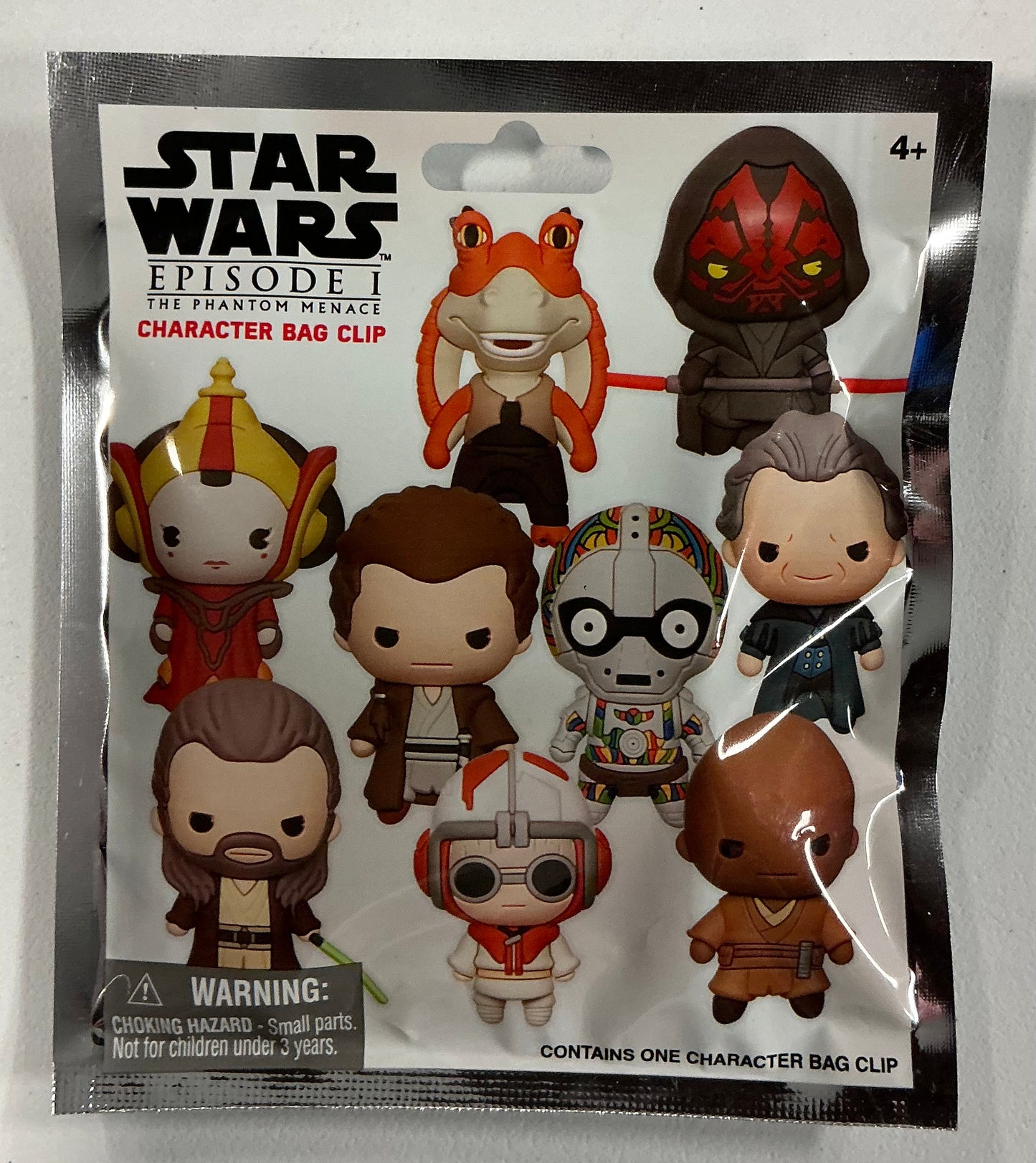 Star Wars Episode 1 the Phantom Menace character bag clip - blind bag