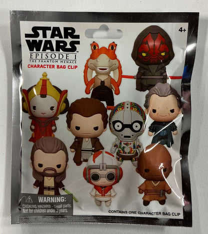 Star Wars Episode 1 the Phantom Menace character bag clip - blind bag