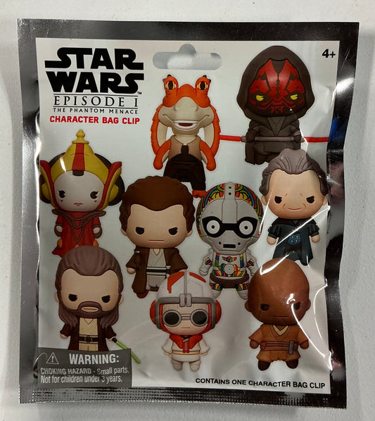 Star Wars Episode 1 the Phantom Menace character bag clip - blind bag