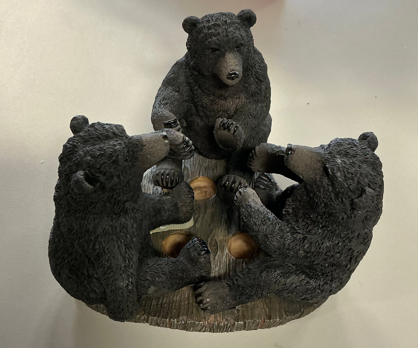Avanti Black Bear Lodge Toothbrush Holder