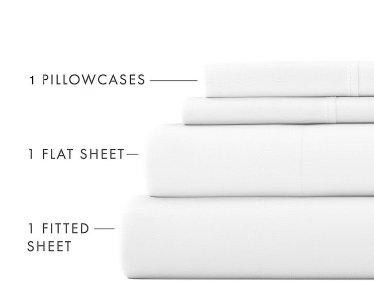 Casual Comfort™ Premium Ultra Soft Microfiber Wrinkle Free 3 Piece Sheet Set Twin