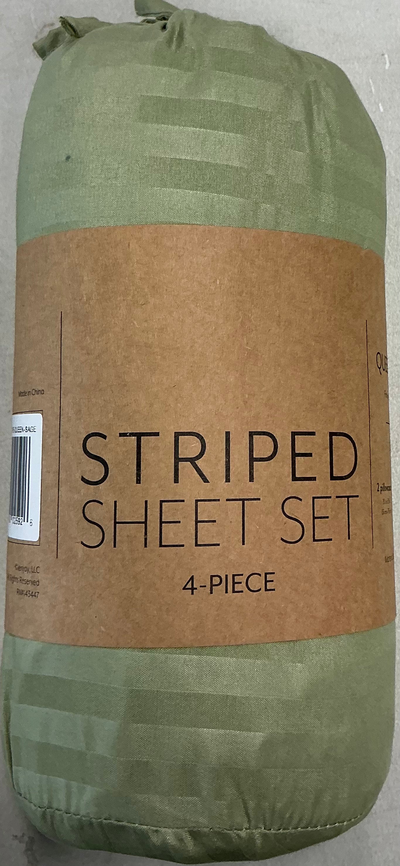 Casual Comfort™ Premium Ultra Soft Dobby Stripe 4 Pieces Sheet Set Queen