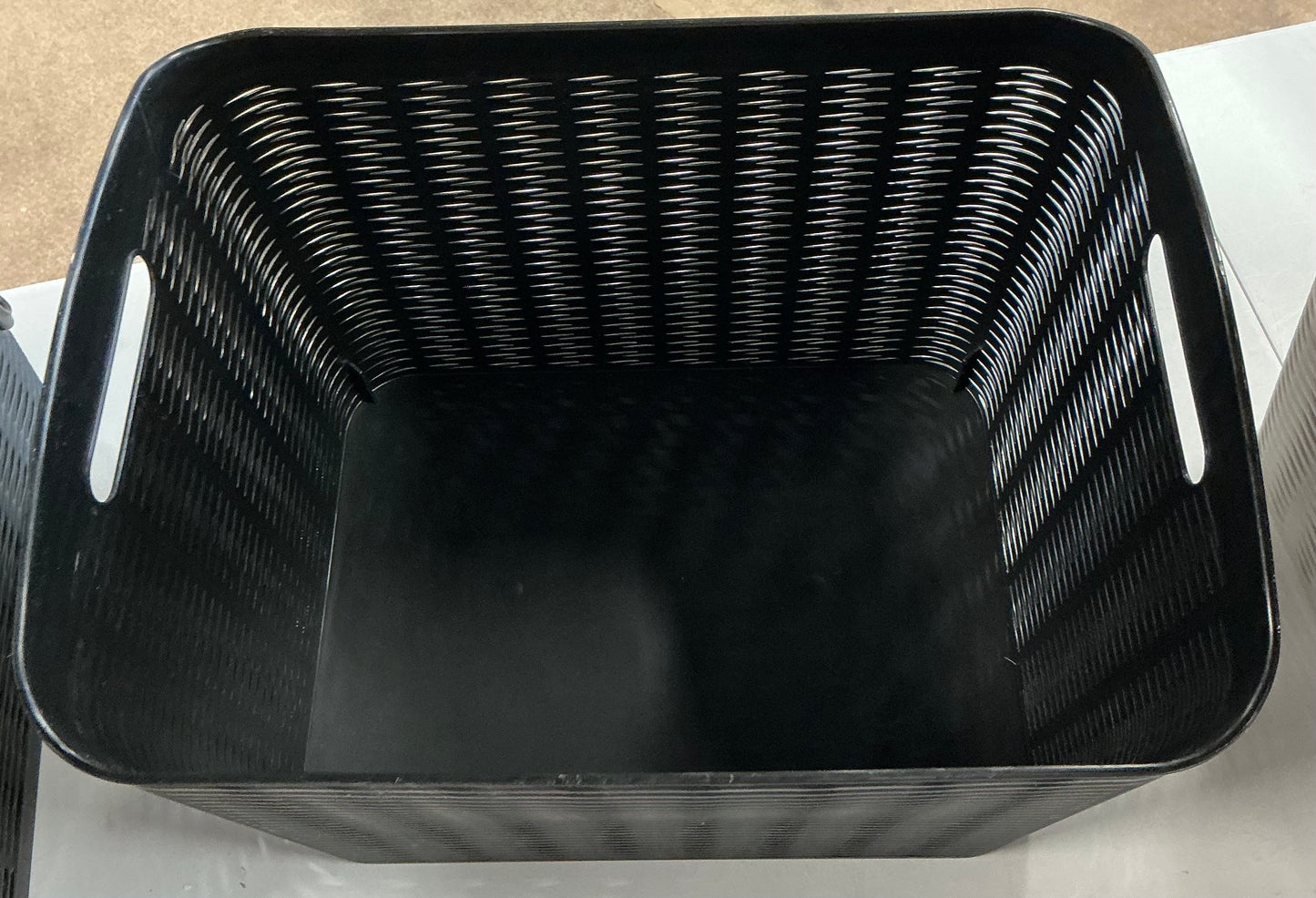 Wave XL curved storage bin 11.3” H x 12.6” x 16.3” - PICK UP ONLY