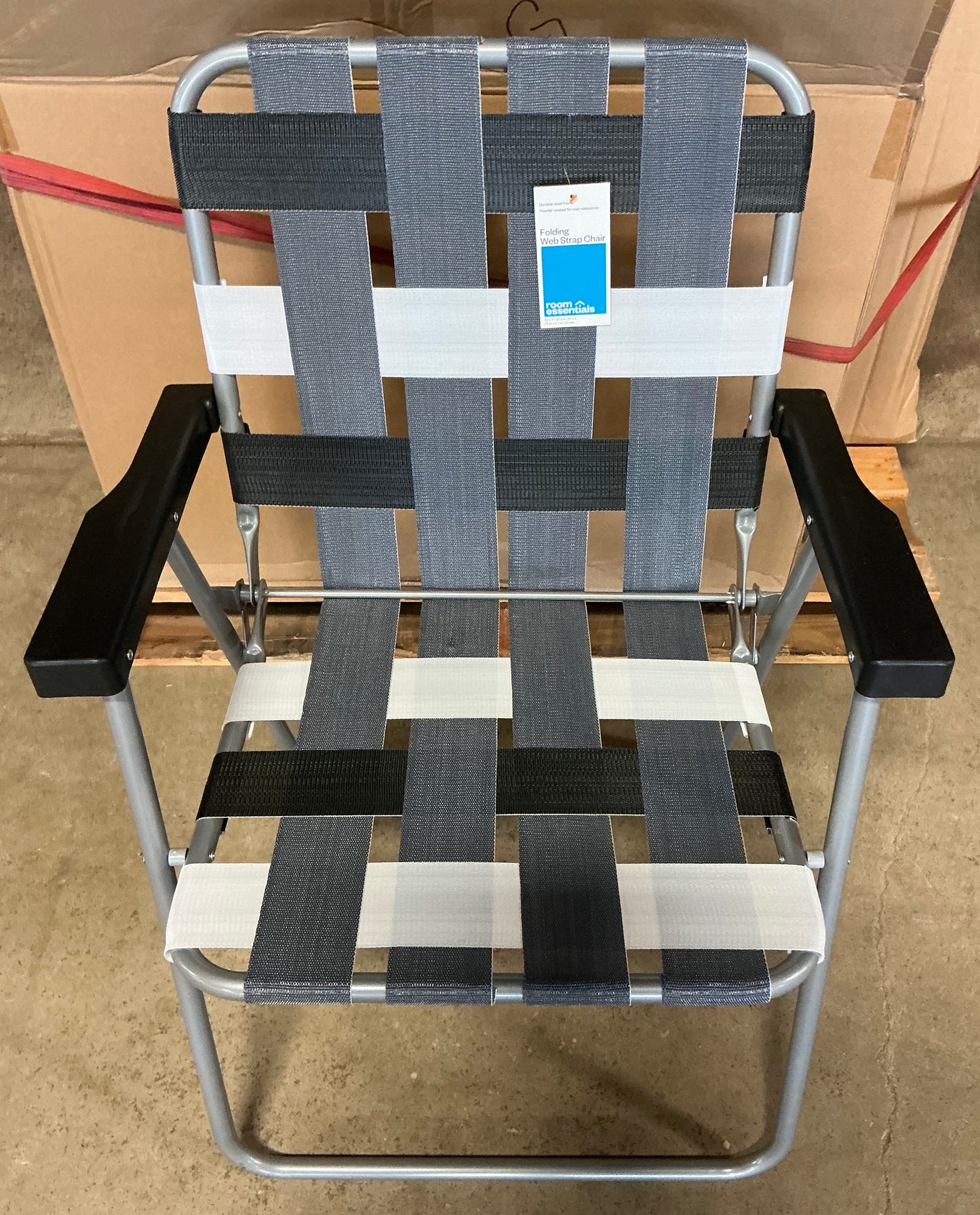 Folding web strap chair - PICK UP ONLY