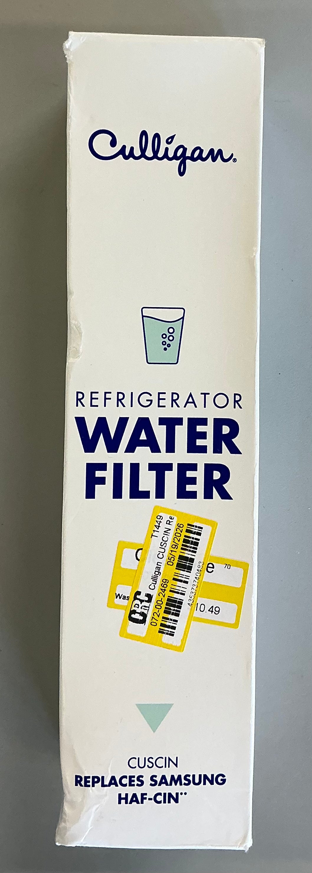 Culligan CUSCIN replacement Samsung (HAF-CIN) refrigerator water filter