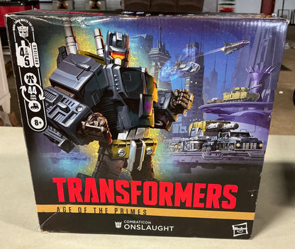 Transformers gen prime commander onslaught figure - OPEN BOX - PRODUCT IS NEW