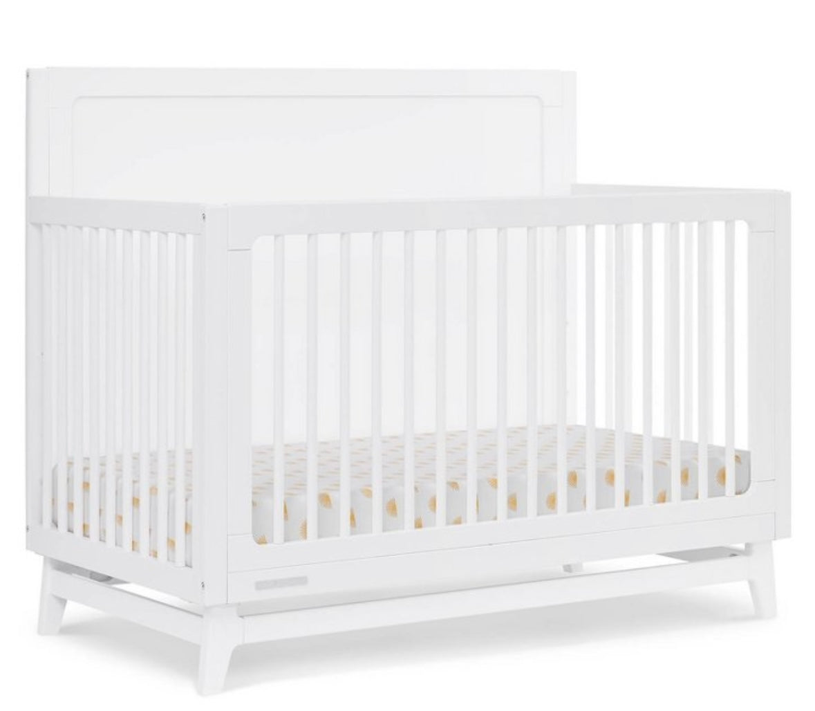 Delta Children Spencer 6-in-1 Convertible Crib - Greenguard Gold Certified - Bianca
White