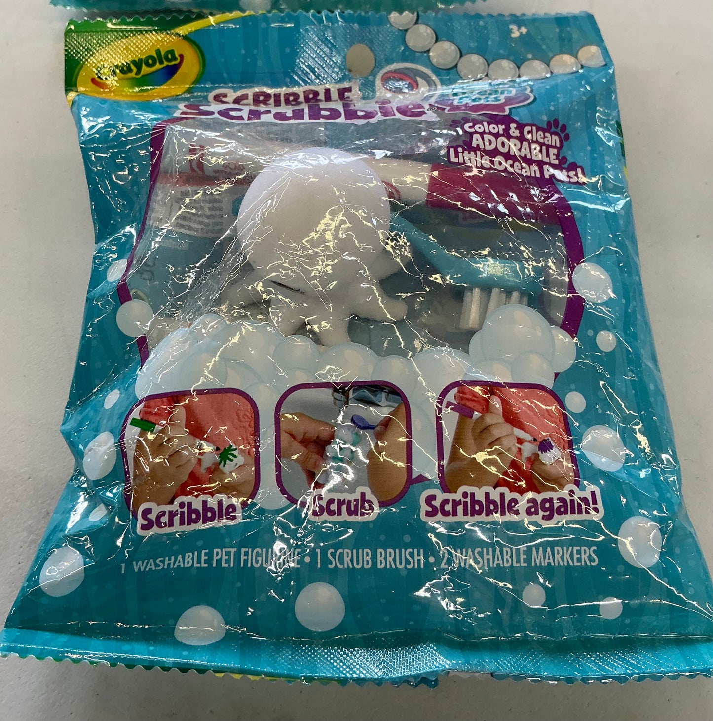Crayola Scribble Scrubbie Ocean Pets 1-count