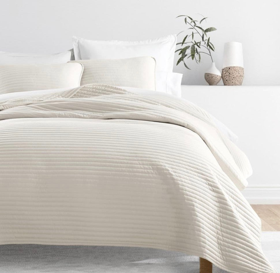 Casual Comfort Diamond Stitch Quilt Set 2 Pieces Twin/Twin XL