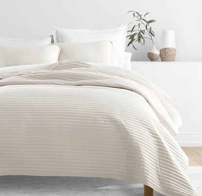Casual Comfort Diamond Stitch Quilt Set 2 Pieces Twin/Twin XL