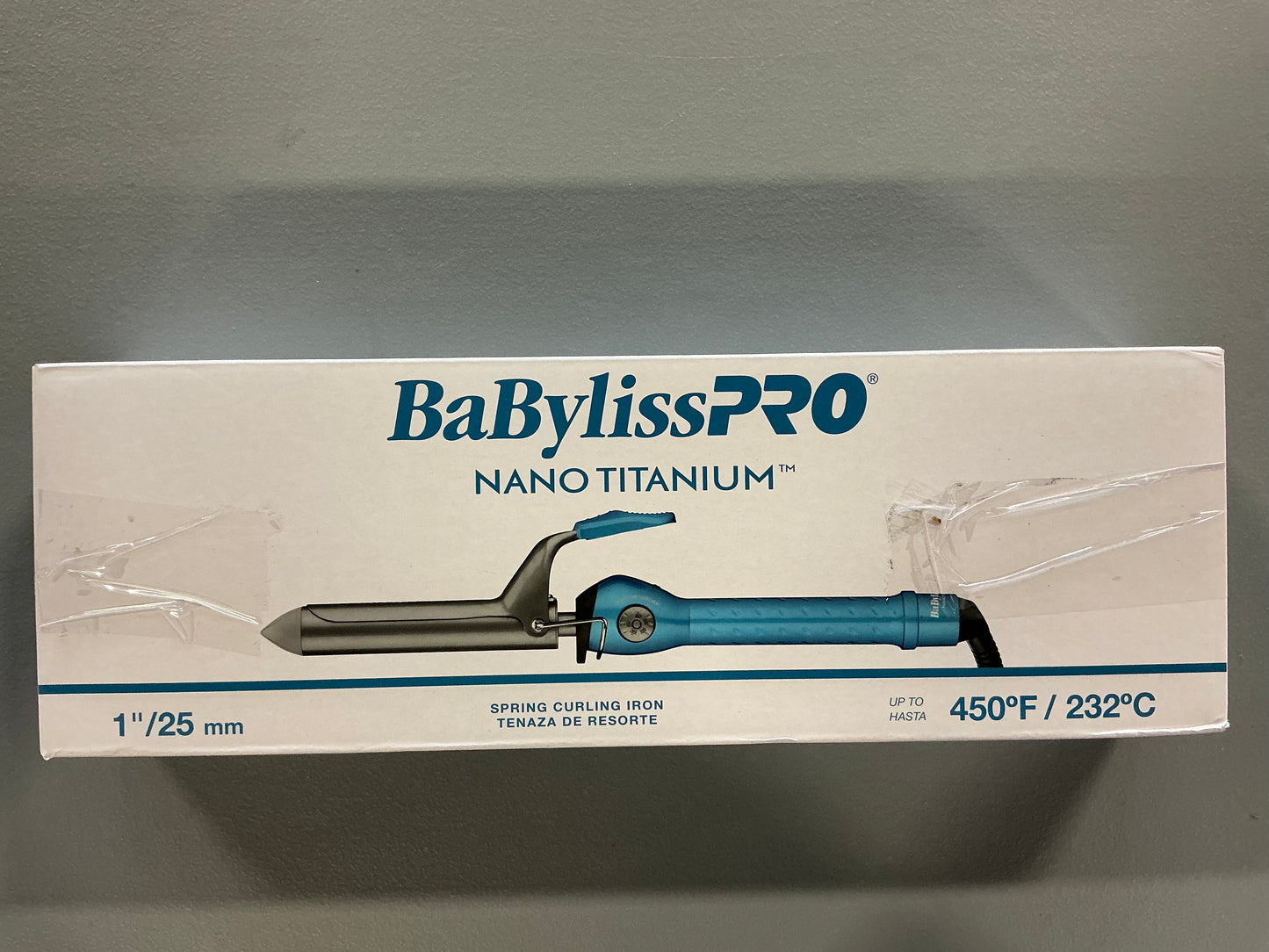 BaByliss Pro Nano Titanium - 1”/25mm barrel- Open Box