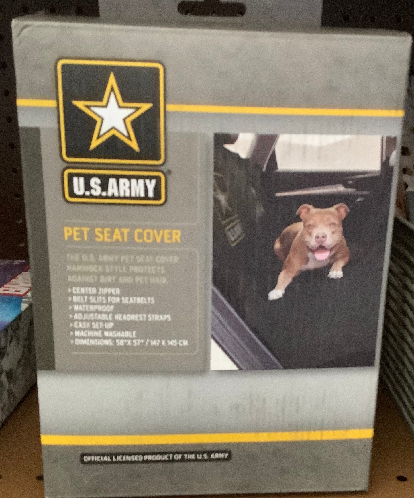 US Army Car Seat Hammock Cover