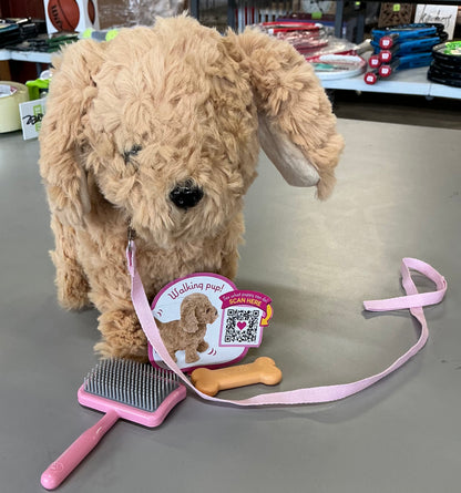 Our Generation playful paws goldendoodle puppy walking & barking electronic interactive pet dog plush