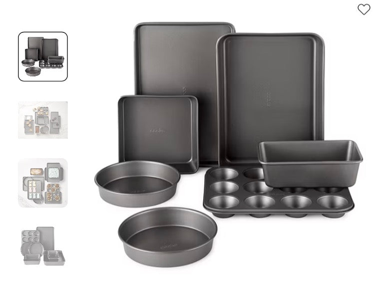 Cooks 7-pc. Carbon Steel Non-Stick Bakeware Set