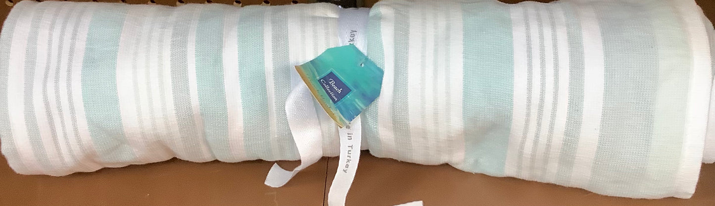 Beach Collection Towel For 2 Beach Blanket Made In Turkey 60" X 60"