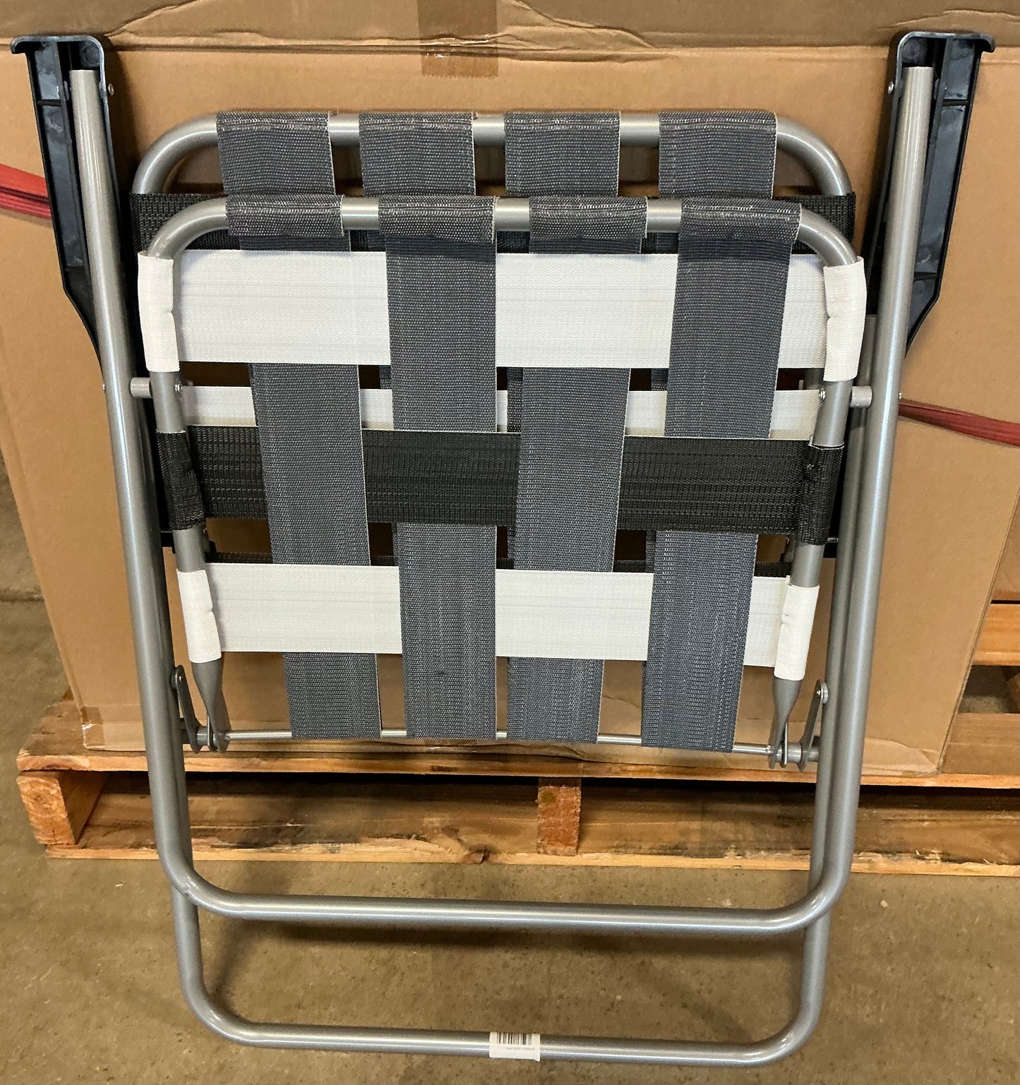 Folding web strap chair - PICK UP ONLY
