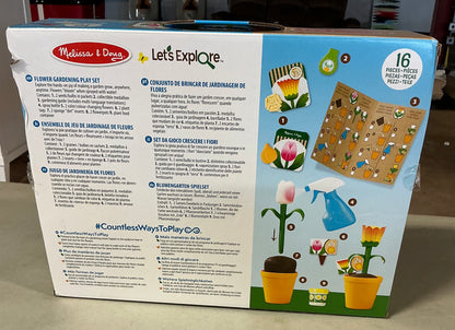 Melissa & Doug flower garden play set - DAMAGED BOX