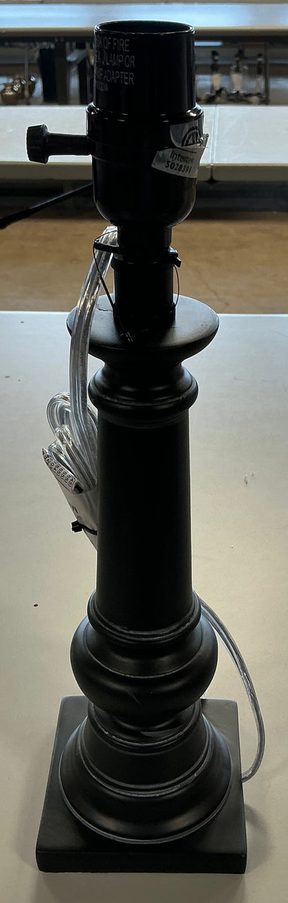 Column small lamp base black - MINOR COSMETIC FLAW