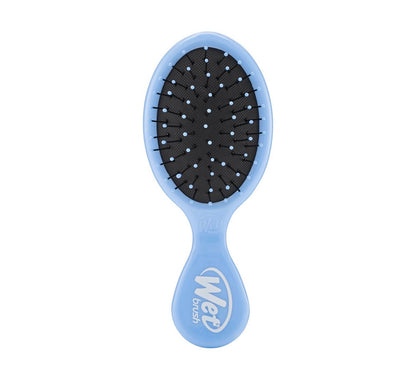 Wet Brush Mini Detangler hair brush in a sky blue color