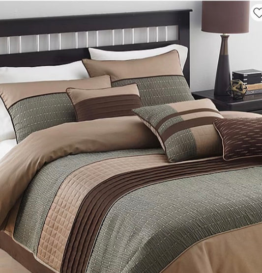 Riverbrook Home Lexia 7-pc. Midweight Embroidered Comforter Set king