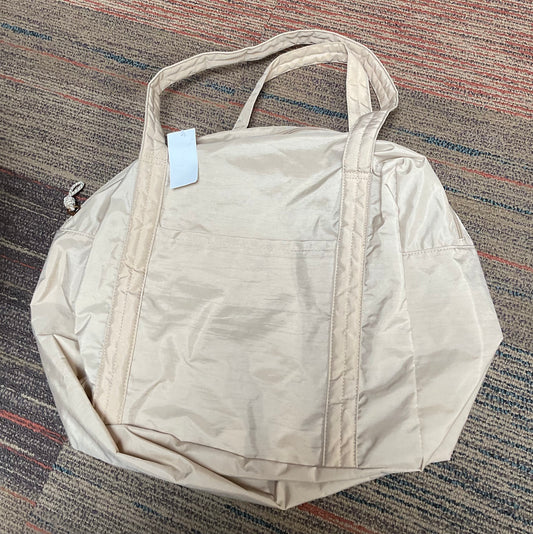 Beige Fitness Bag