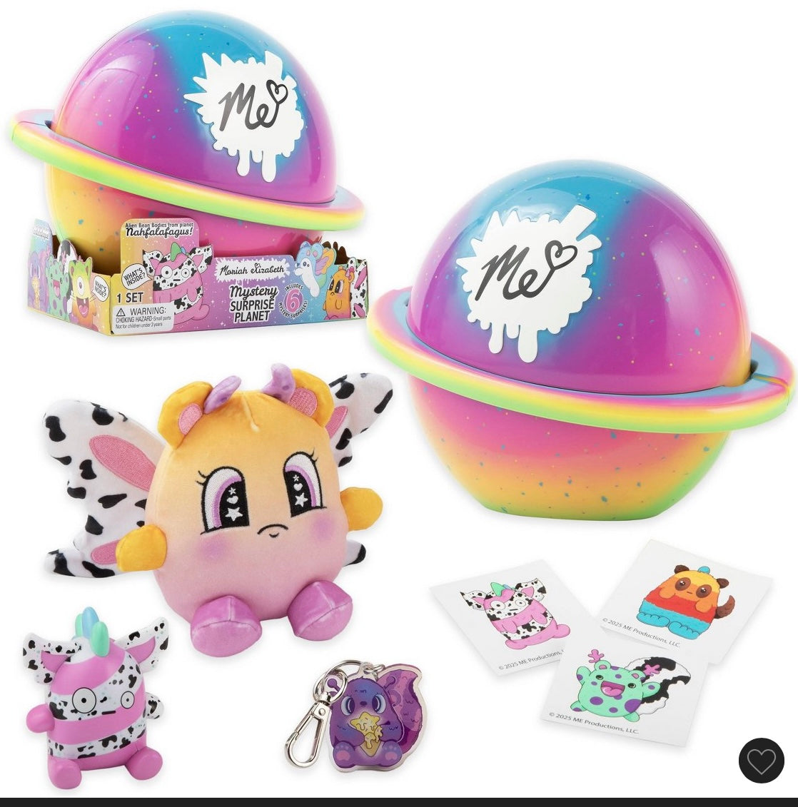 Moriah Elizabeth mystery surprise planet - MISSING PCS - AS IS